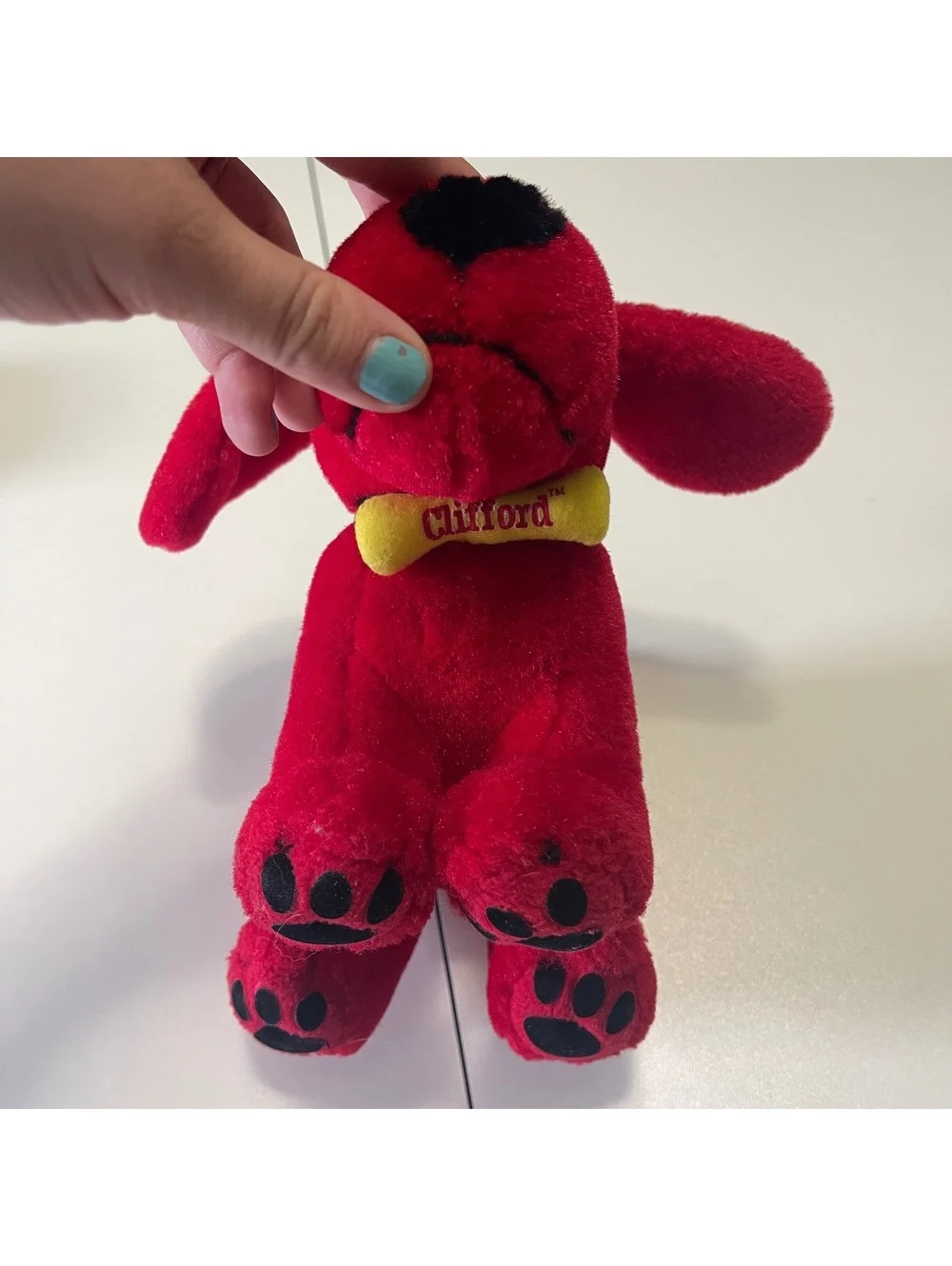 Vintage Clifford The Big Red Dog Small Stuffed Animal Toy